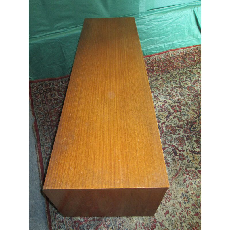 Vintage chest of 6 drawers in teak 1970