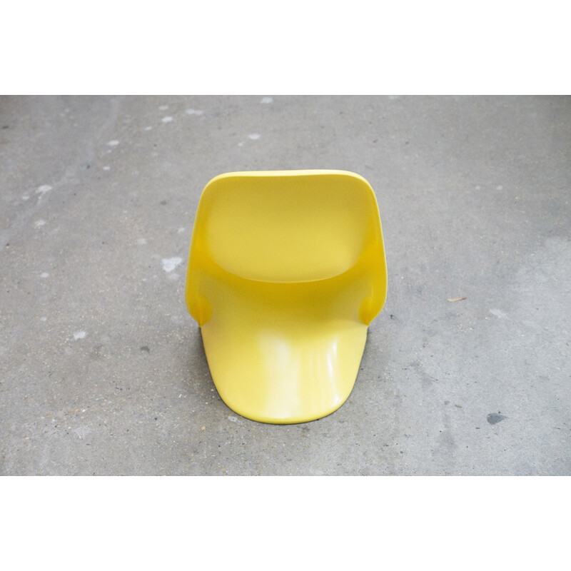 Chaise enfant jaune Casalino, Alexander BEGGE - 2000