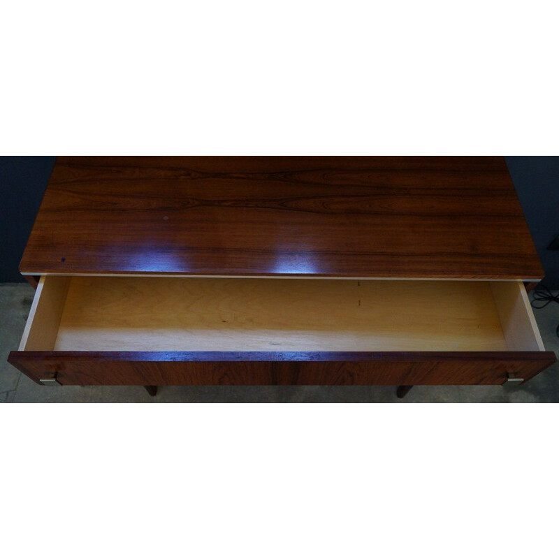 Vintage scandinavian chest of drawers in Rio rosewood 1970