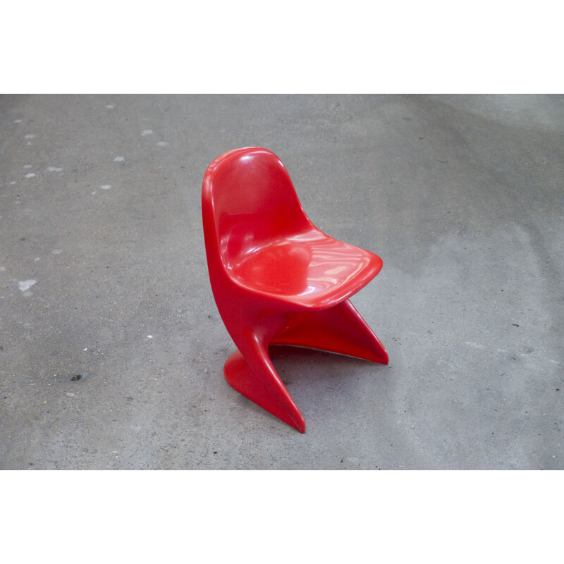 Casalino red children's chair, Alexander BEGGE - 2000