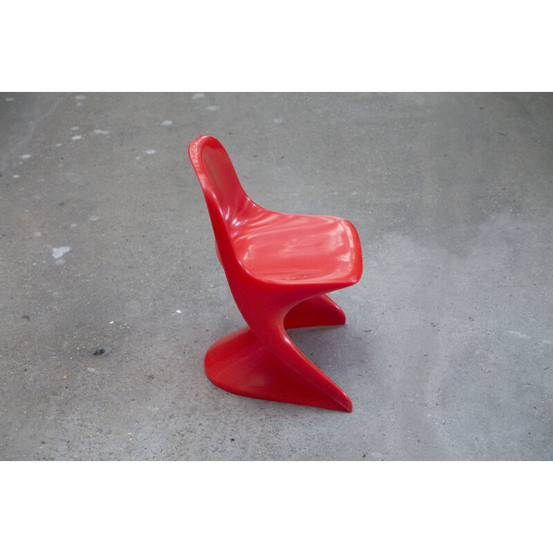 Casalino red children's chair, Alexander BEGGE - 2000