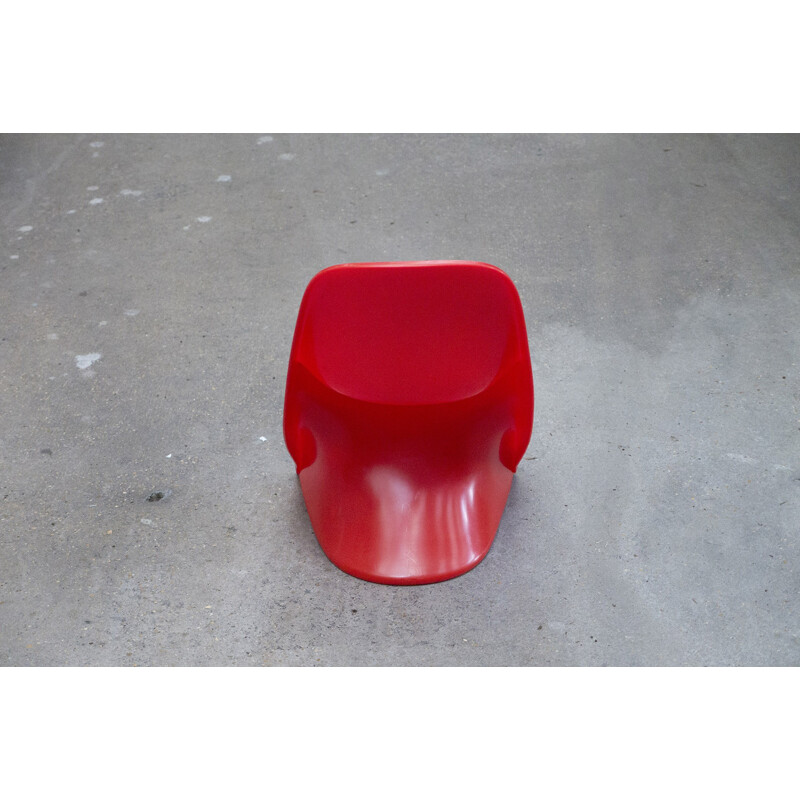 Chaise enfant rouge Casalino, Alexander BEGGE - 2000