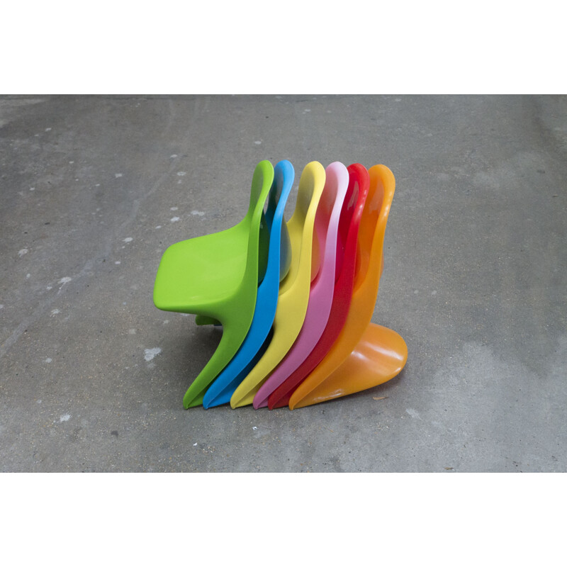 Casalino red children's chair, Alexander BEGGE - 2000