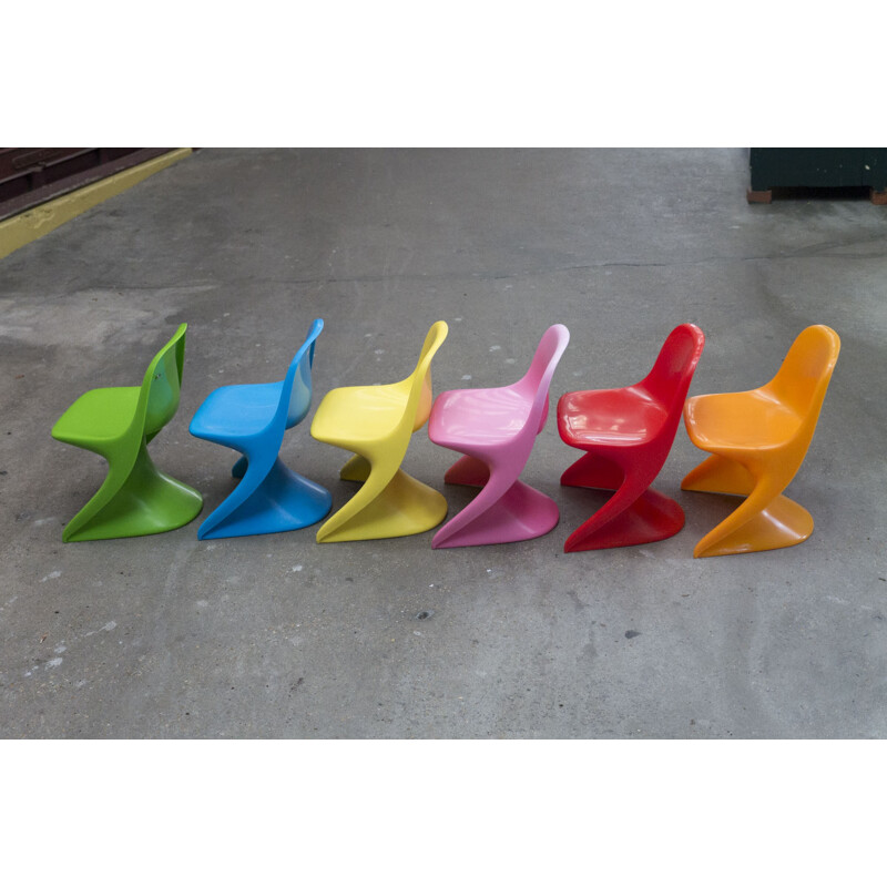 Casalino green children's chair, Alexander BEGGE - 2000