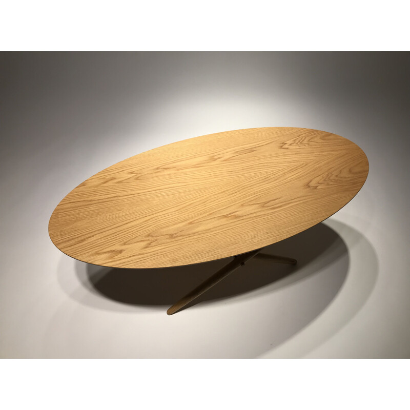 Vintage coffee table Ovalette by Ilmari Tapiovaara for Artek