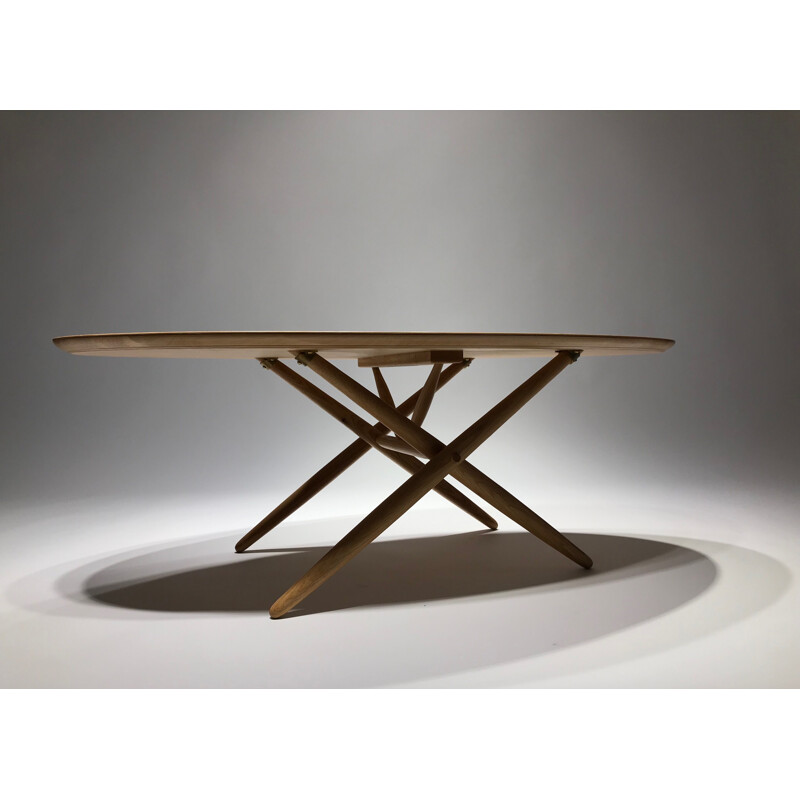 Vintage coffee table Ovalette by Ilmari Tapiovaara for Artek