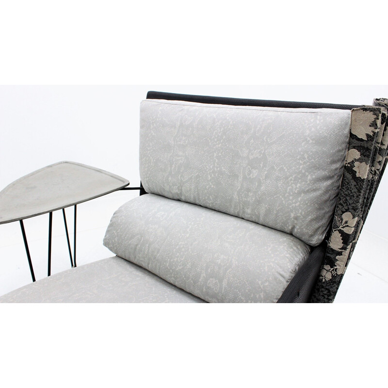 Vintage chaise lounge Le Mirande by Paolo Nava for Flexform 1985