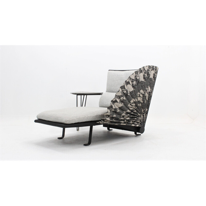 Vintage chaise lounge Le Mirande by Paolo Nava for Flexform 1985