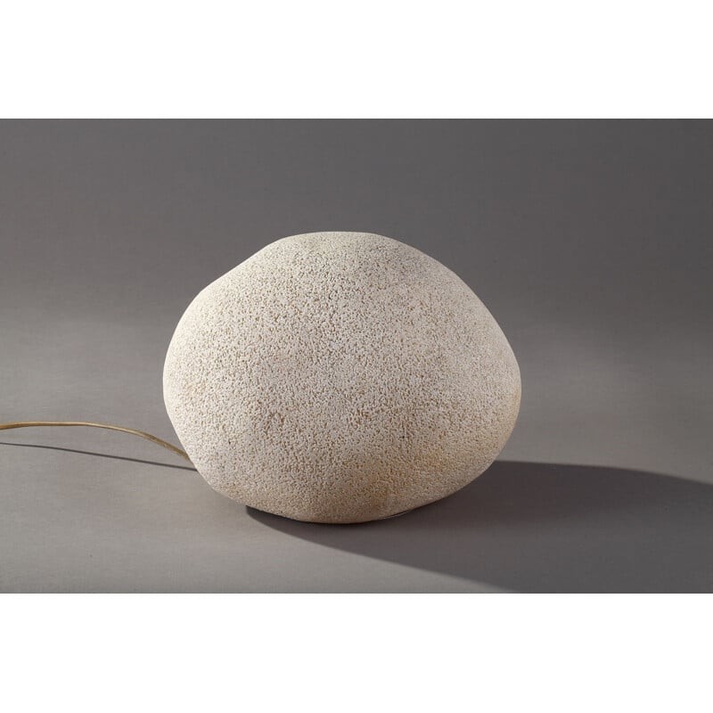 Vintage rock lamp by André Cazenave