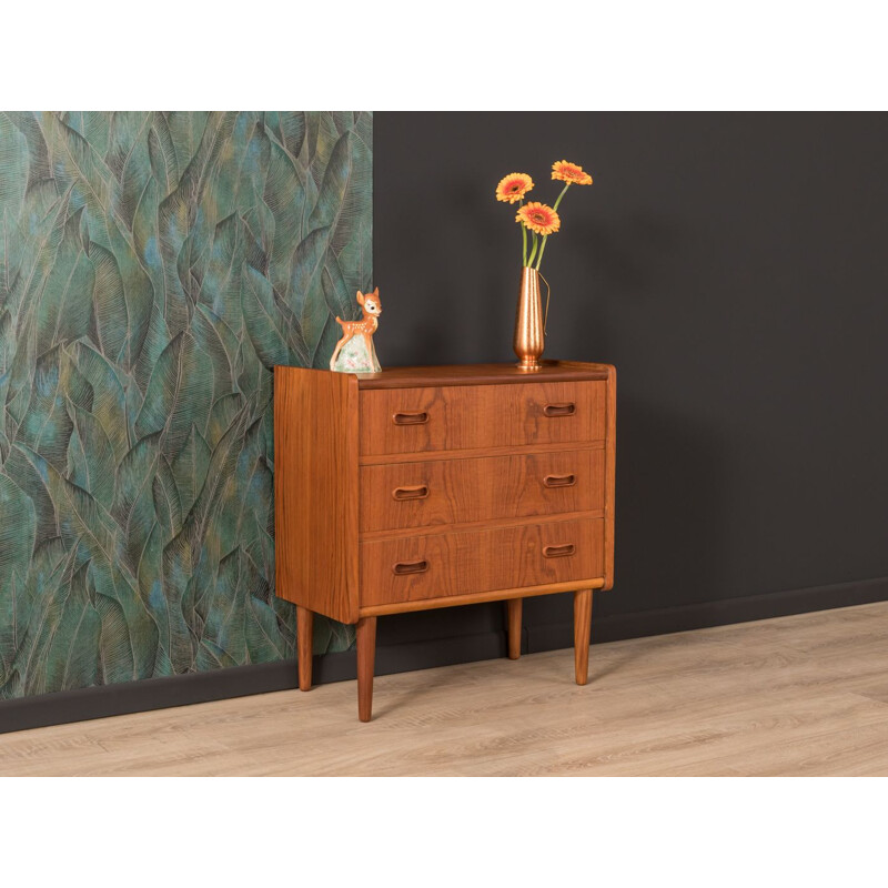 Vintage teak chest of drawers by Dyrlund 1960s