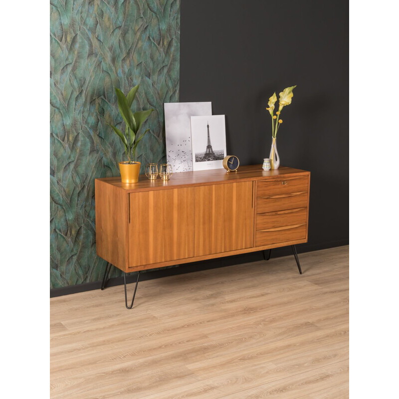 Vintage walnut sideboard 1950s