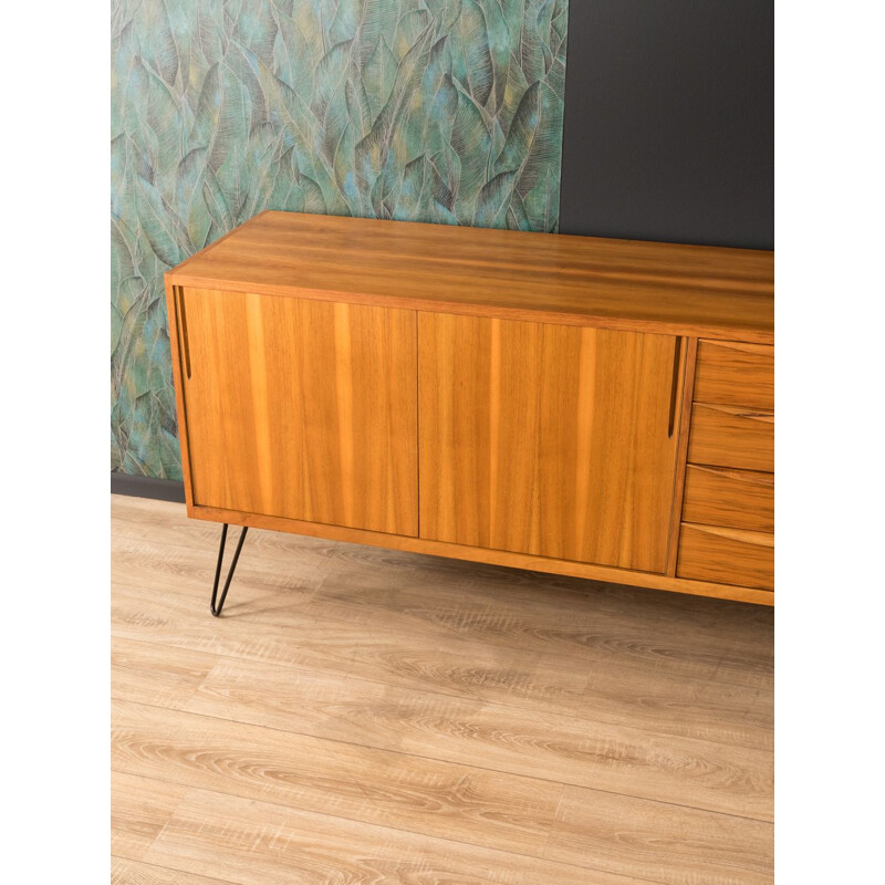 Vintage walnut sideboard 1950s