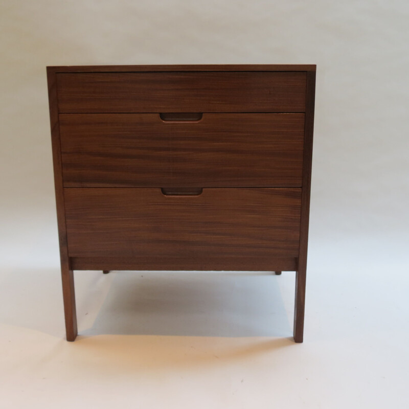 Vintage afrormosia chest of drawers by Richard Hornby for Fyne Ladye 1960s