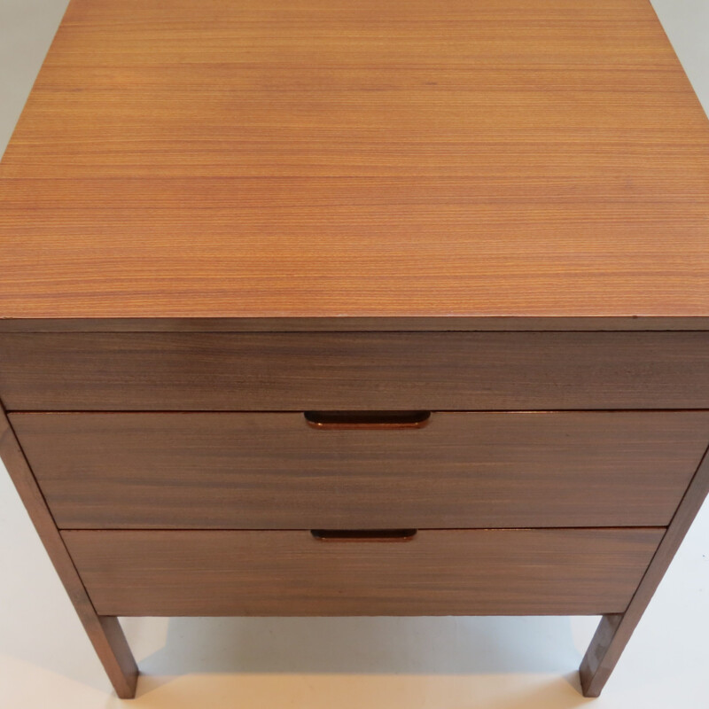 Vintage afrormosia chest of drawers by Richard Hornby for Fyne Ladye 1960s