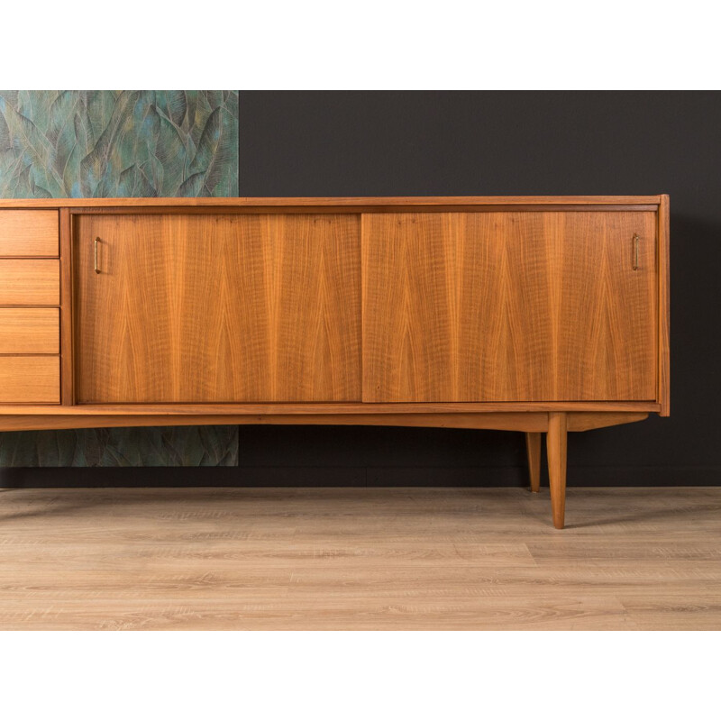 Vintage walnut sideboard 1950s