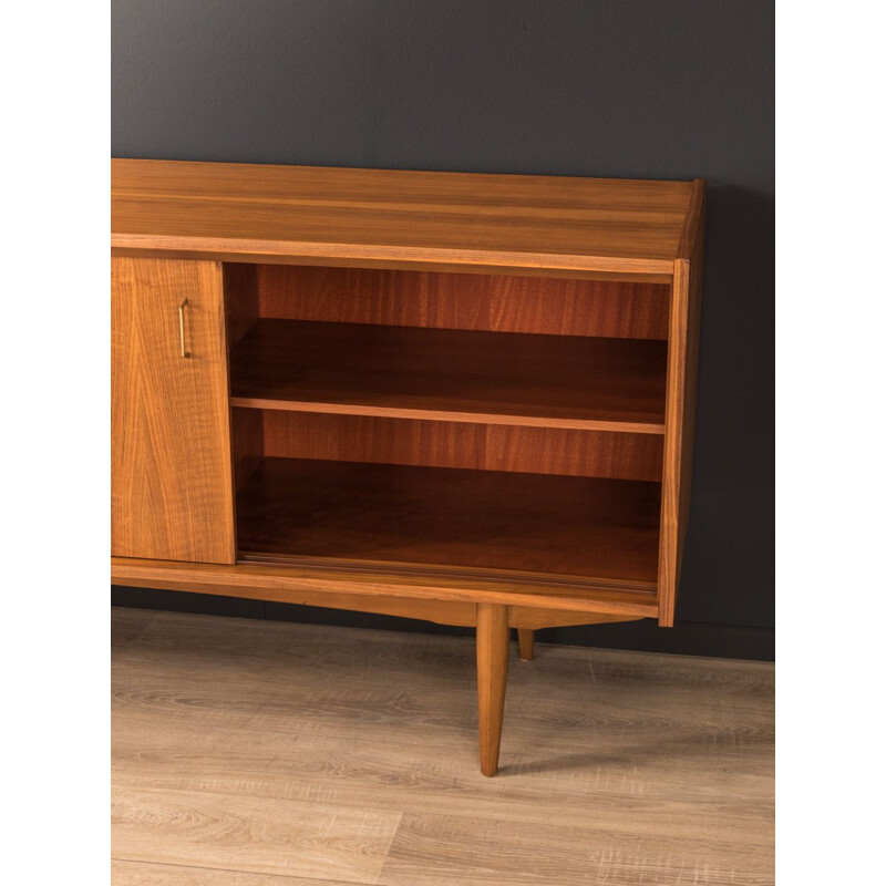 Vintage walnut sideboard 1950s