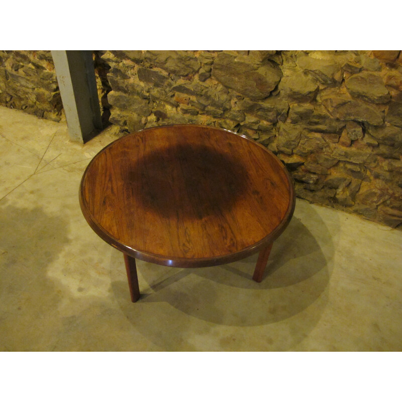 Haug Snekkeri coffee table in rosewood, Torbjørn AFDAL - 1960s