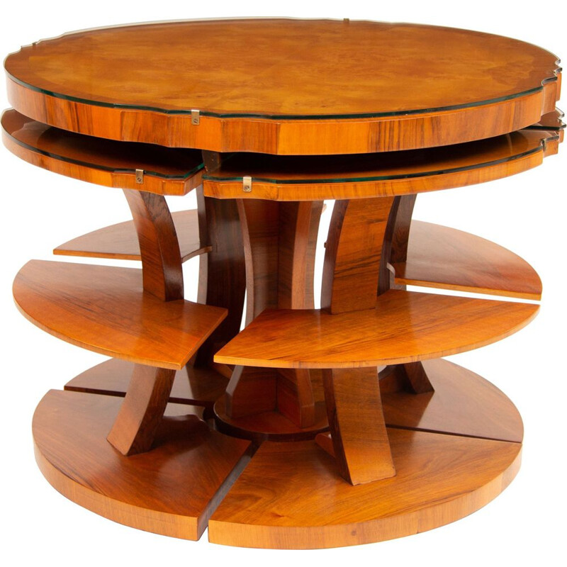 Table basse vintage par Harry et Lou Epstein