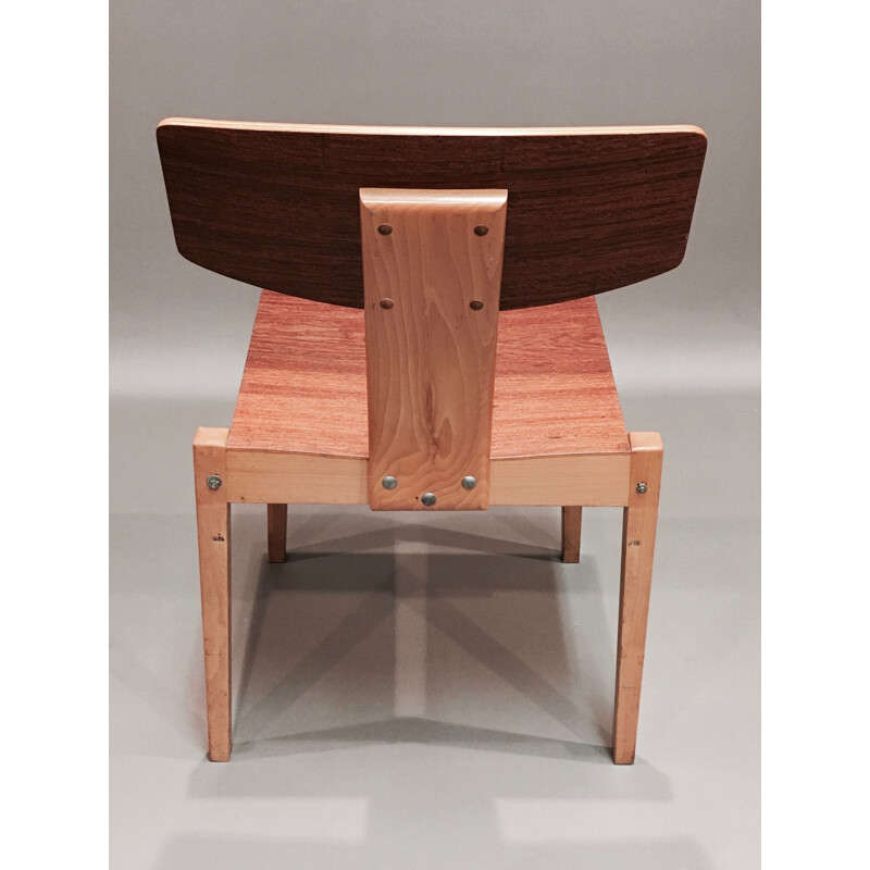 Suite de 6 chaises à repas vintage scandinave par Christoffersen et Petersen,1950