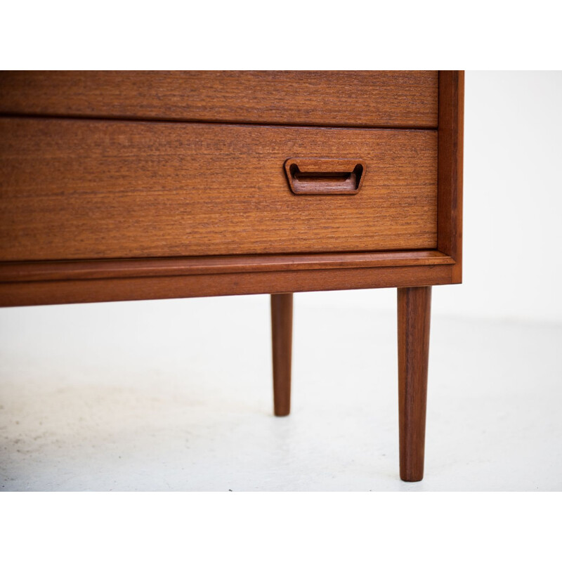 Vintage Danish chest of drawers in teak by Munch Møbler Slagelse,1960