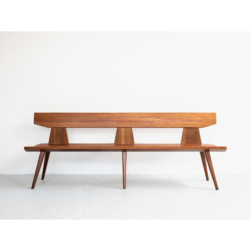 Vintage bench by Jacob Kielland Brandt for L. Christiansen,1960