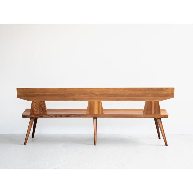 Vintage bench by Jacob Kielland Brandt for L. Christiansen,1960