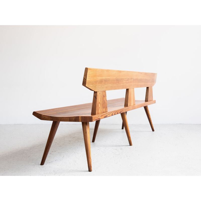 Vintage bench by Jacob Kielland Brandt for L. Christiansen,1960