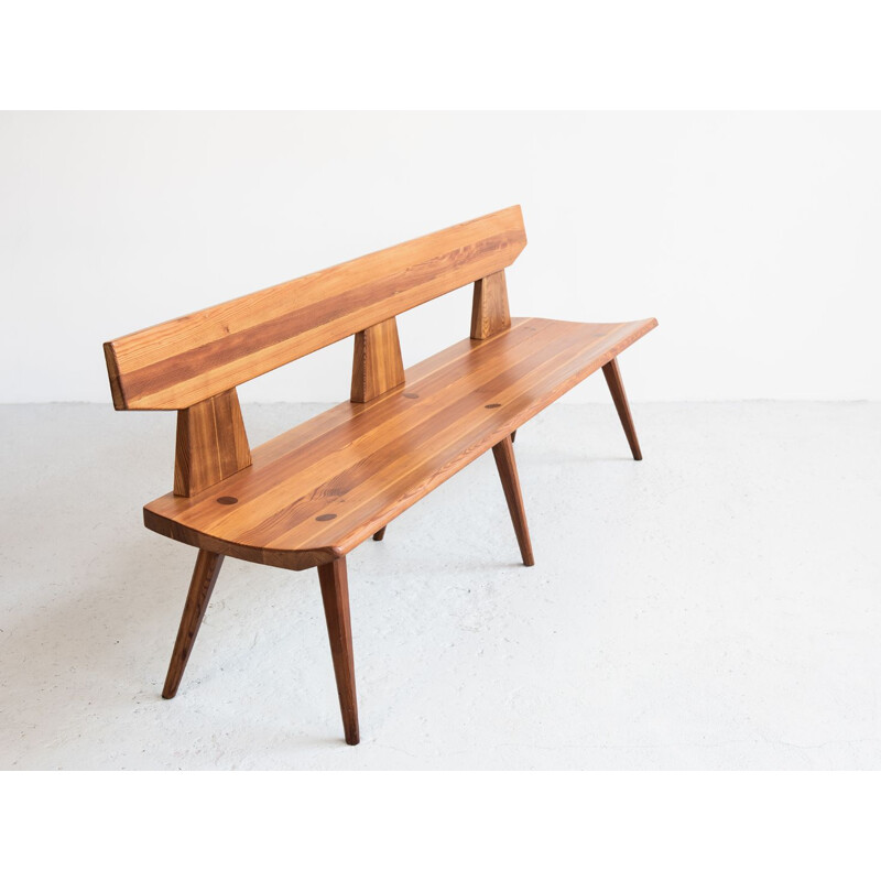 Vintage bench by Jacob Kielland Brandt for L. Christiansen,1960