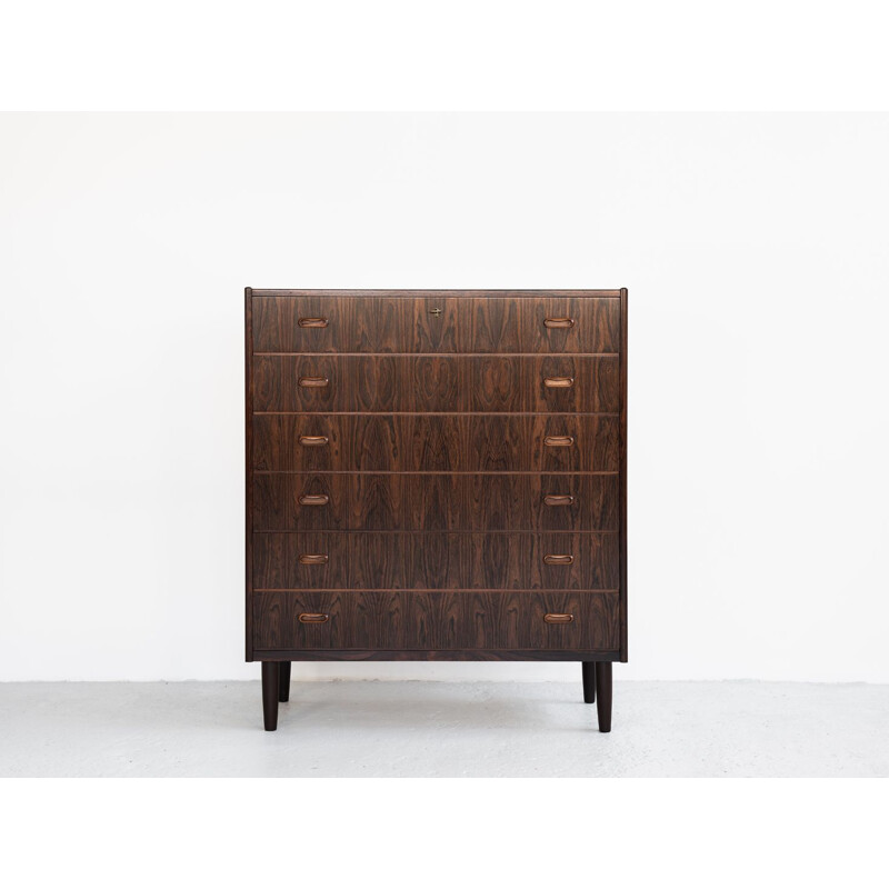 Large commode vintage scandinave en palissandre par VV Møbler,1960