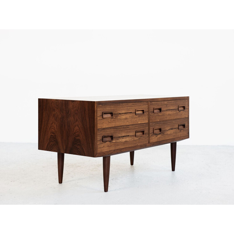  Vintage sideboard in rosewood by Hundevad,1960