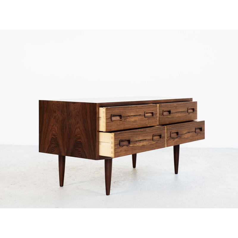  Vintage sideboard in rosewood by Hundevad,1960