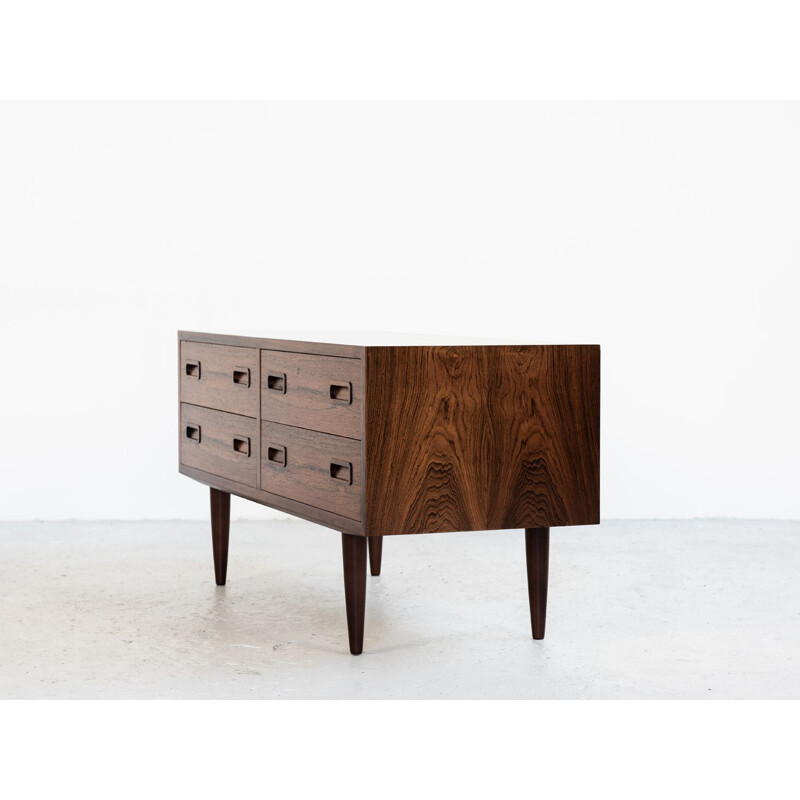  Vintage sideboard in rosewood by Hundevad,1960