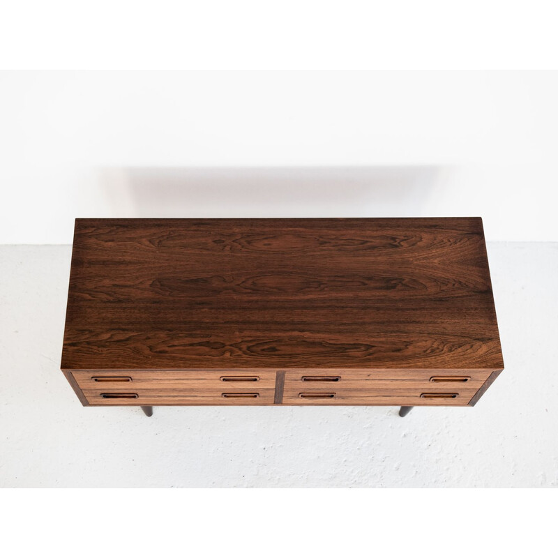  Vintage sideboard in rosewood by Hundevad,1960