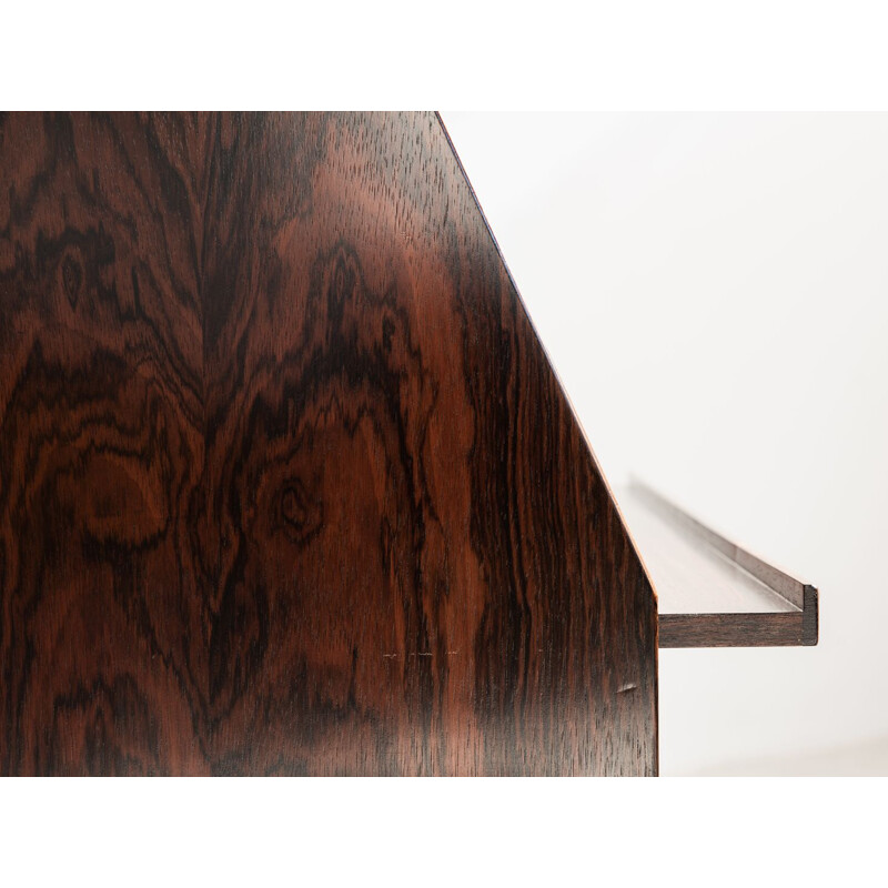 Vintage secretary in rosewood by Arne Wahl Iversen for Vinde Møbelfabrik