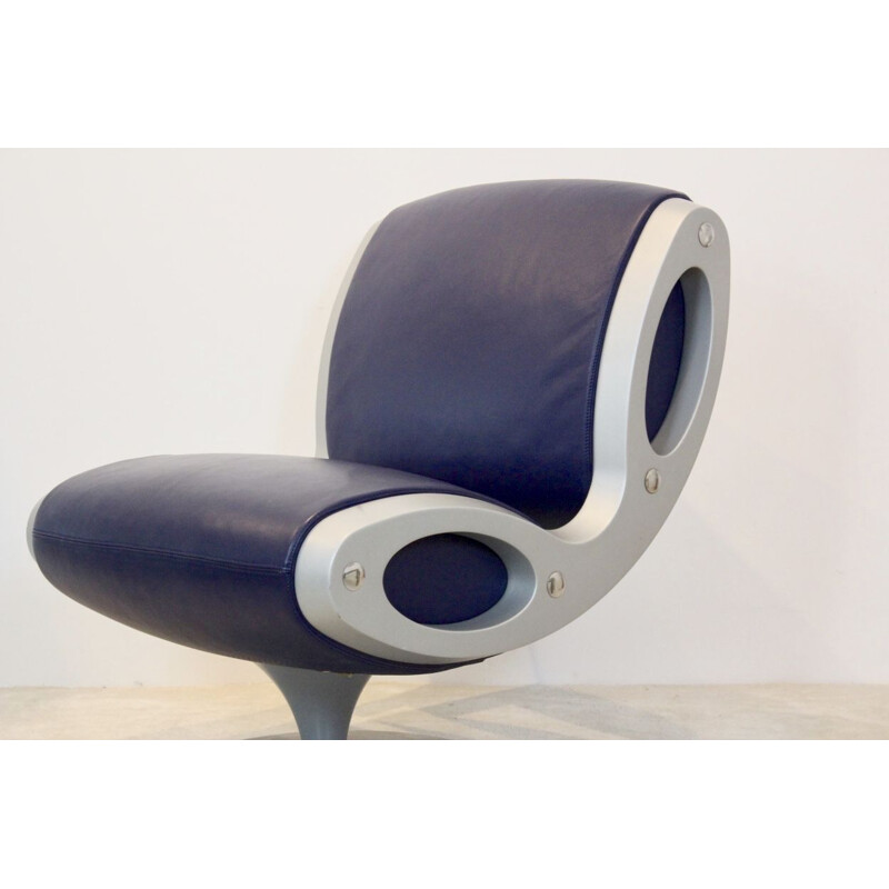 Vintage Marc Newson Gluon swivel chair by Moroso