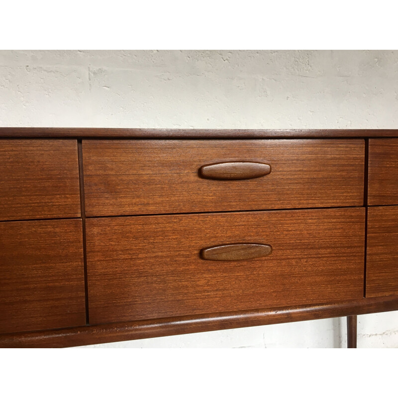 Vintage Scandinavian teak small sideboard