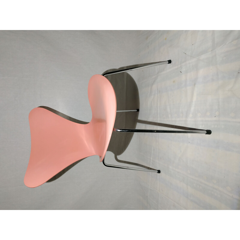 Chaise vintage série 7 par Arne Jacobsen édition Fritz Hansen