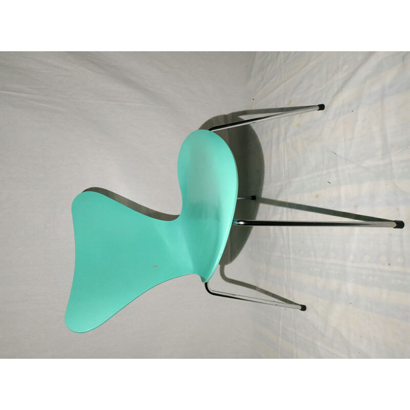 Vintage Chair series 7 by Arne Jacobsen Fritz Hansen Edition