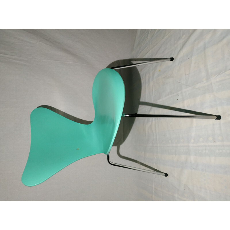 Vintage Chair series 7 by Arne Jacobsen Fritz Hansen Edition