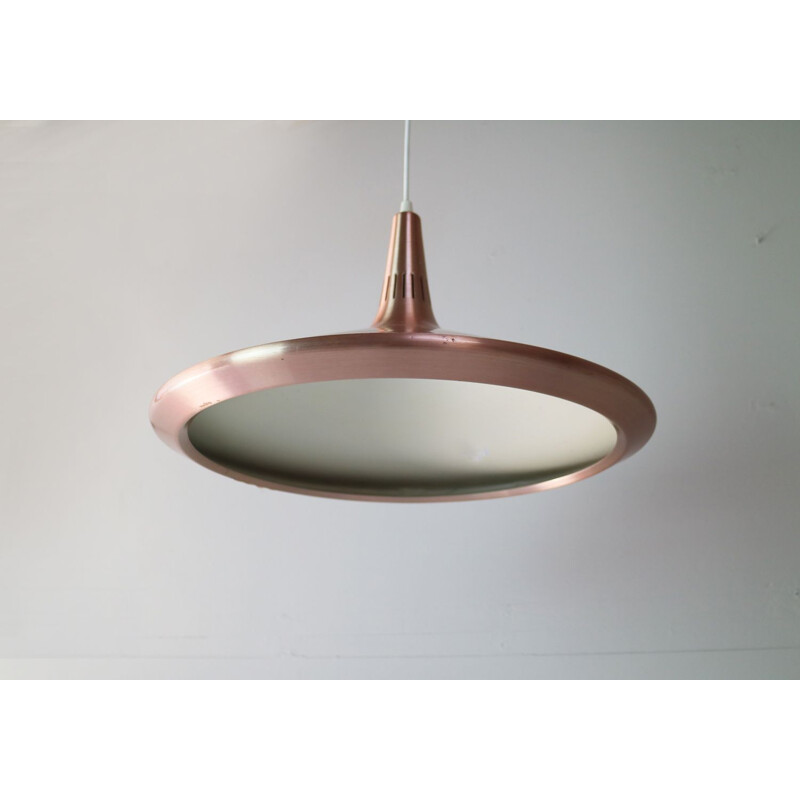 Vintage brass pendant lamp 1970 