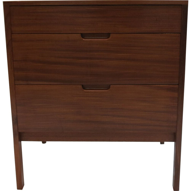 Vintage afrormosia chest of drawers by Richard Hornby for Fyne Ladye 1960s