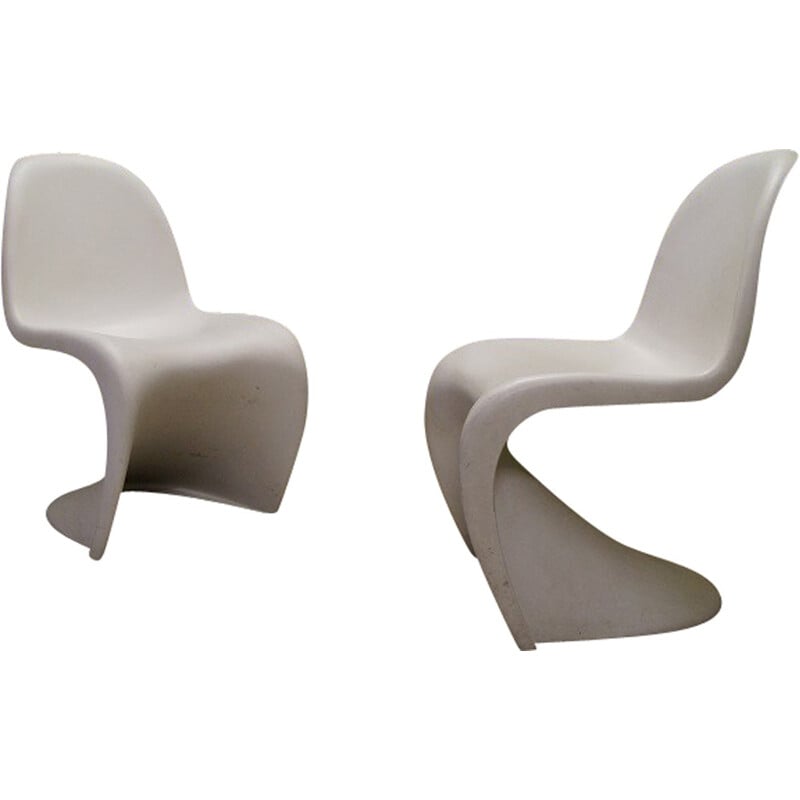 Paire de chaises Vitra en ABS, Verner PANTON - 2000