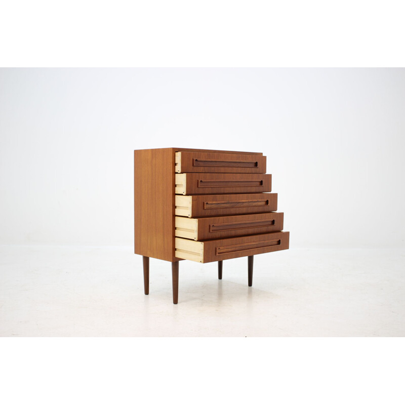 Vintage Chest of Drawers in teak Danish 1960 