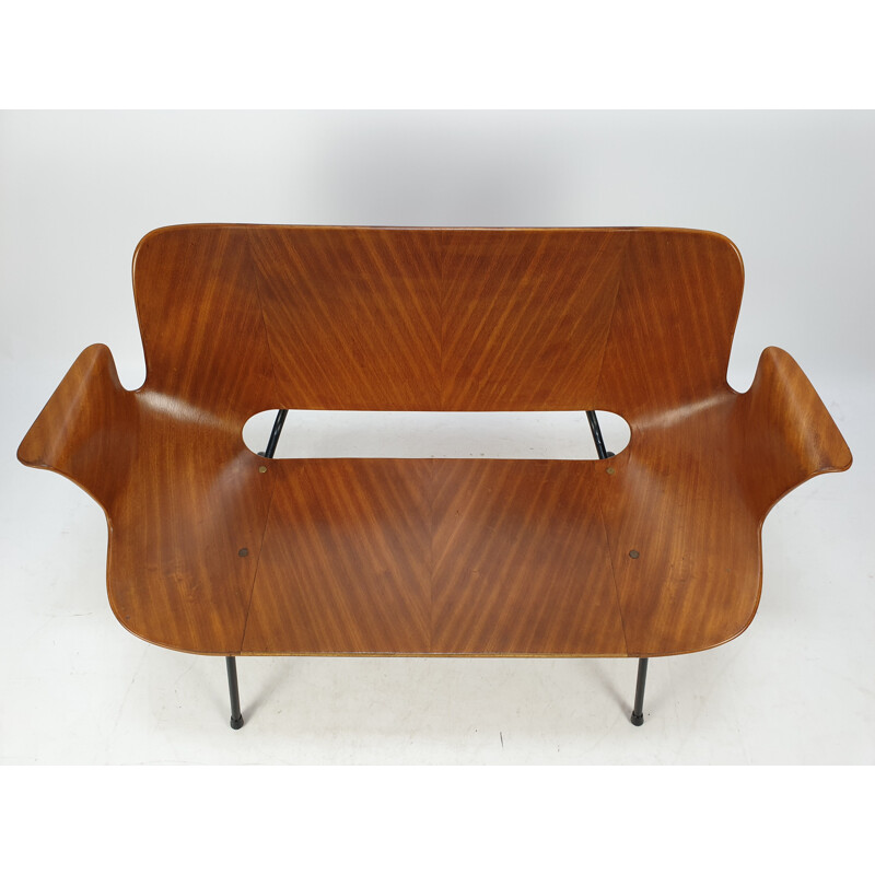 Vintage sofa Medea in bentwood by Vittorio Nobili for Fratelli Tagliablue, 1950s