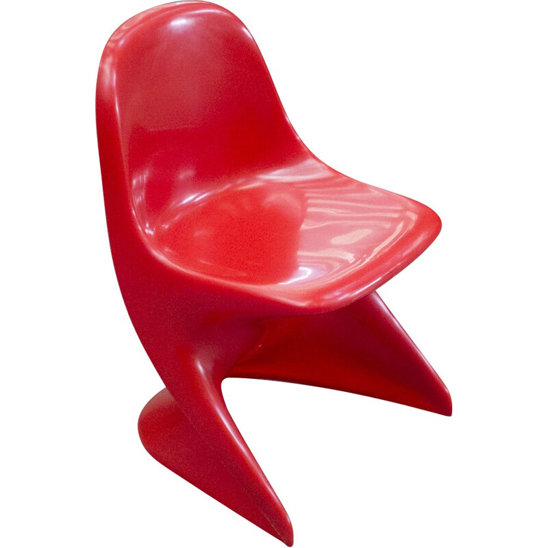 Chaise enfant rouge Casalino, Alexander BEGGE - 2000