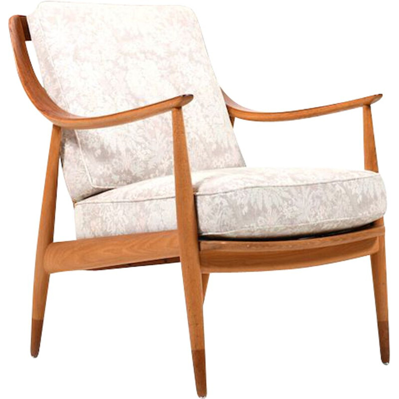 VintageOrla Mølgaard-Nielsen and Peter Hvidt Easy chair by France & Daverkosen