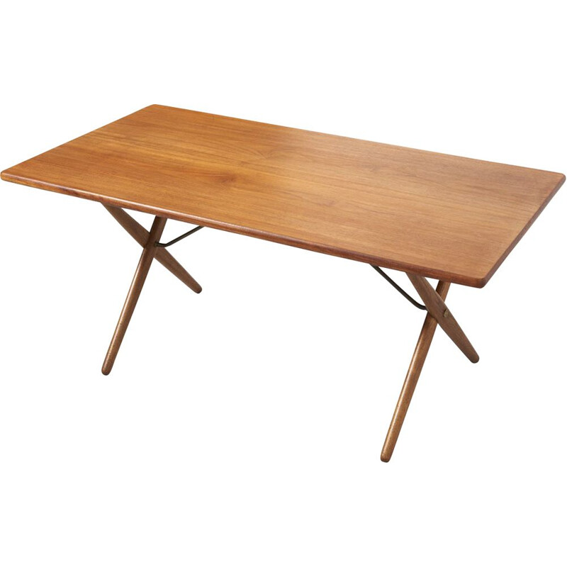 Vintage AT 303 table by HANS J. WEGNER