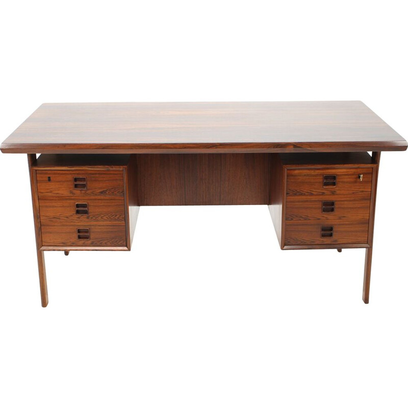 Bureau vintage en palissandre par Arne Vodder 1960 