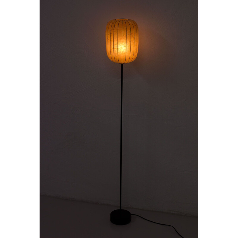 Floor lamp in metal by Hans Bergström for Ateljé Lyktan