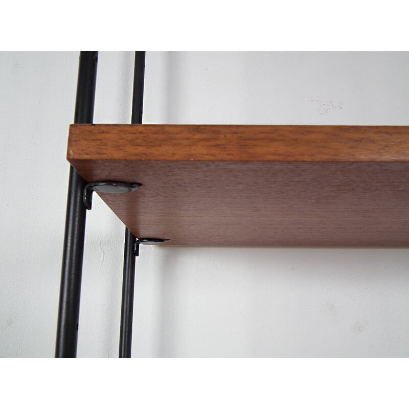 Omnia shelves system in teak, Ernst Dieter HILKER - 1960s